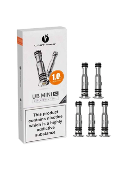 PACK DE 5 RÉSISTANCES UB MINI - LOST VAPE 1 OHM