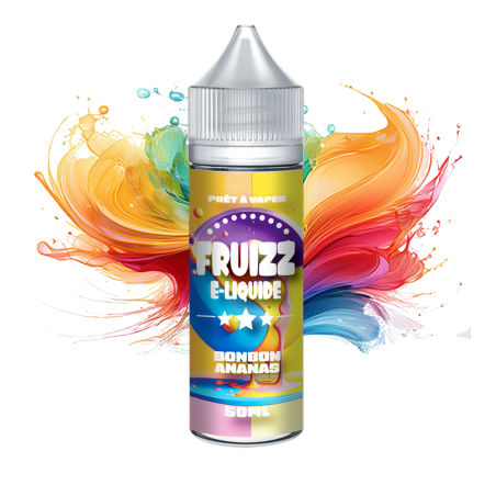 E-LIQUIDE  BONBON ANANAS - FRUIZZ 50ML
