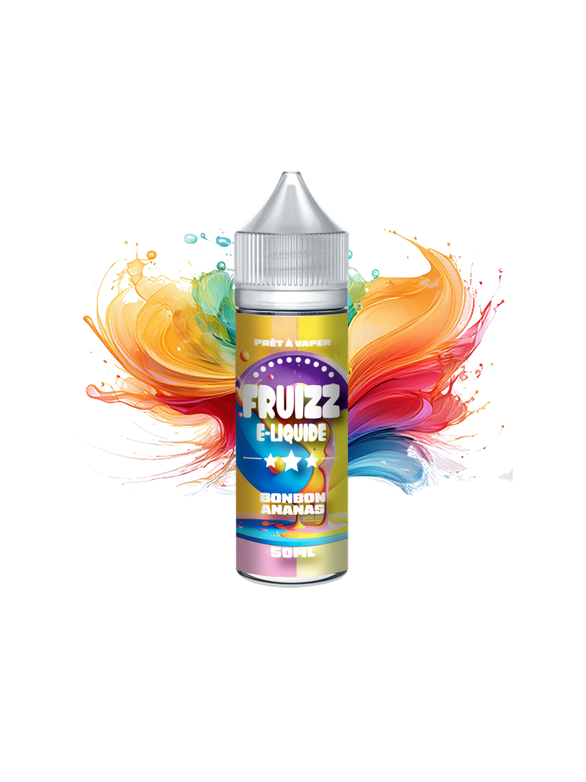 E-LIQUIDE  BONBON ANANAS - FRUIZZ 50ML