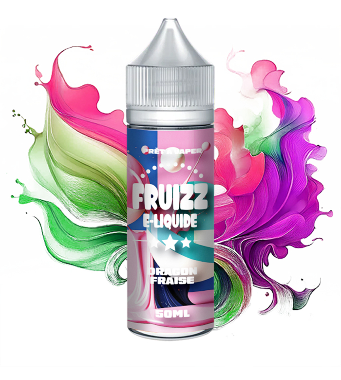 E-LIQUIDE  DRAGON FRAISE - FRUIZZ 50ML