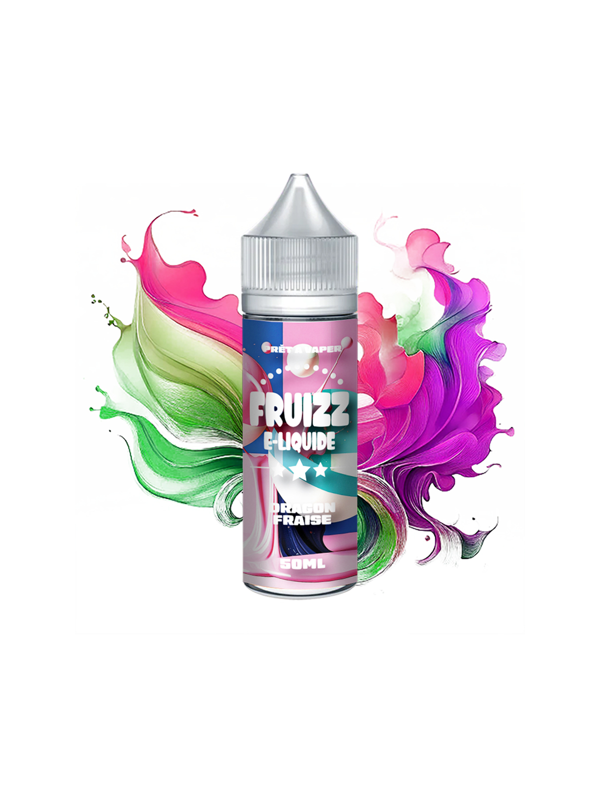 E-LIQUIDE  DRAGON FRAISE - FRUIZZ 50ML