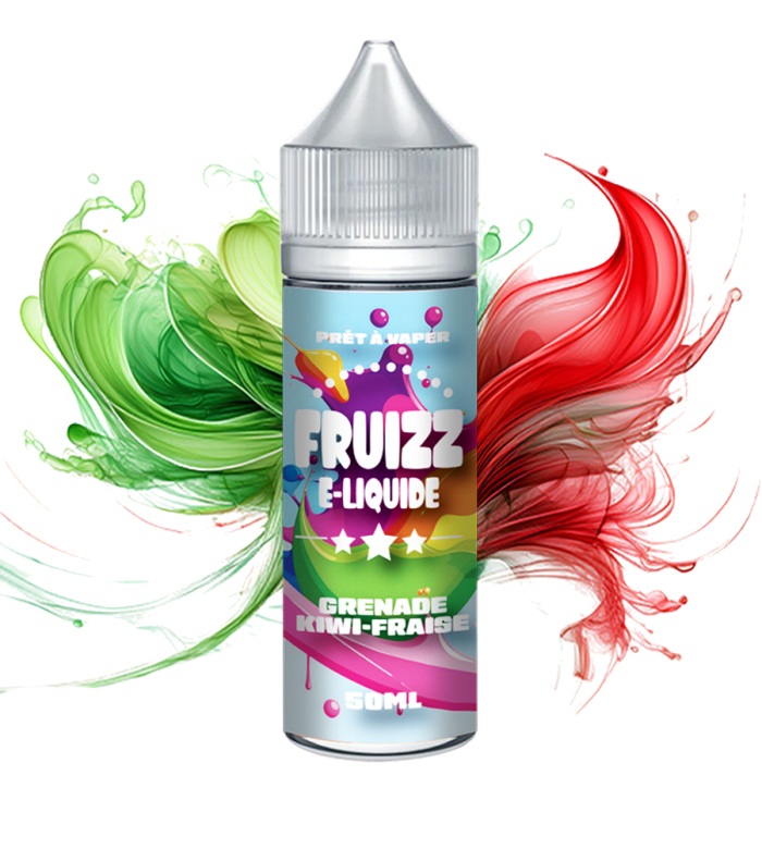 E-LIQUIDE  GRENADE KIWI FRAISE - FRUIZZ 50ML
