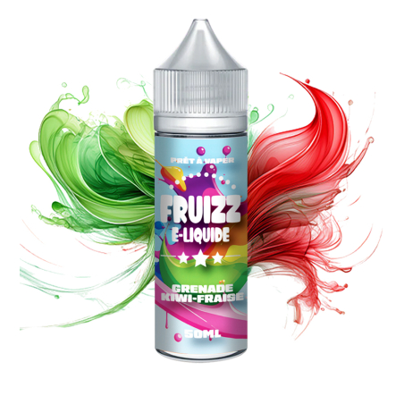 E-LIQUIDE  GRENADE KIWI FRAISE - FRUIZZ 50ML