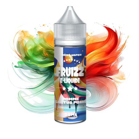 E-LIQUIDE  POMME CACTUS POIRE - FRUIZZ 50ML