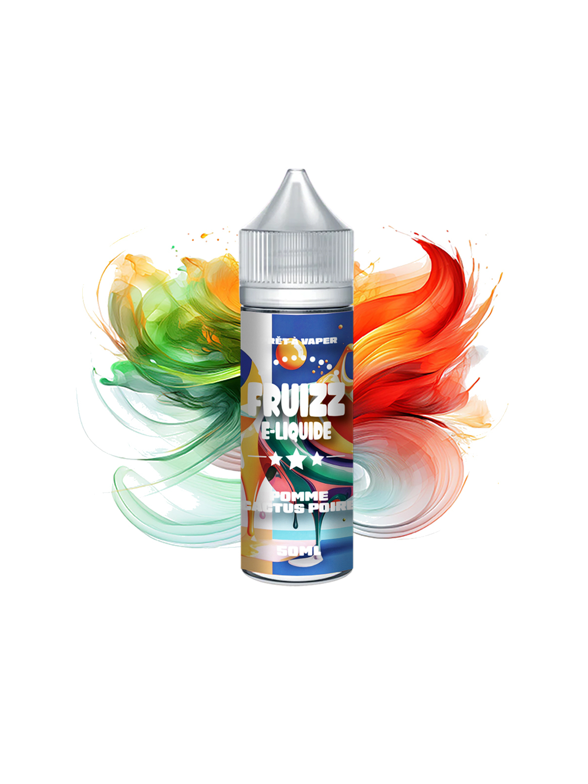 E-LIQUIDE  POMME CACTUS POIRE - FRUIZZ 50ML