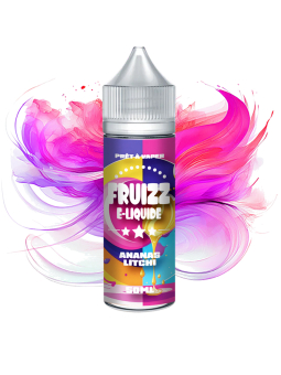 E-LIQUIDE  ANANAS LITCHI - FRUIZZ 50ML