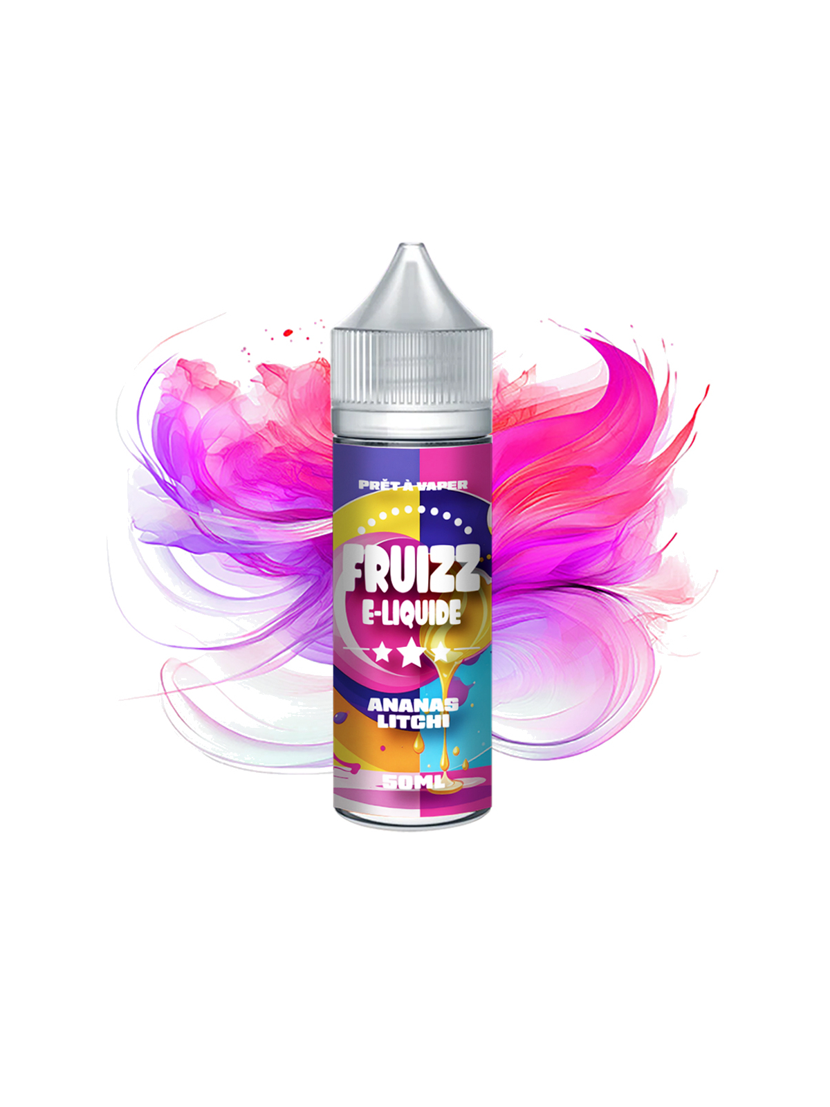 E-LIQUIDE  ANANAS LITCHI - FRUIZZ 50ML