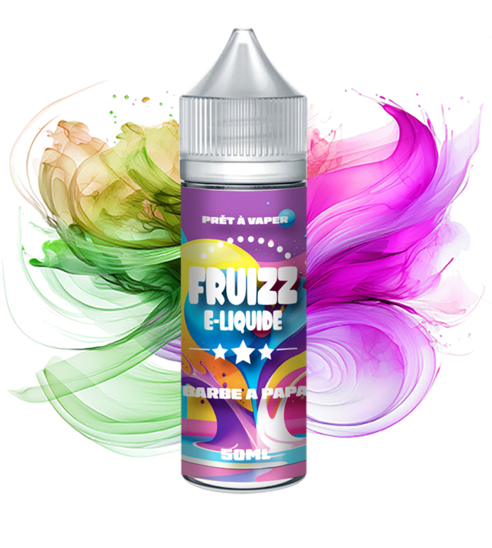 E-LIQUIDE  BARBE A PAPA - FRUIZZ 50ML