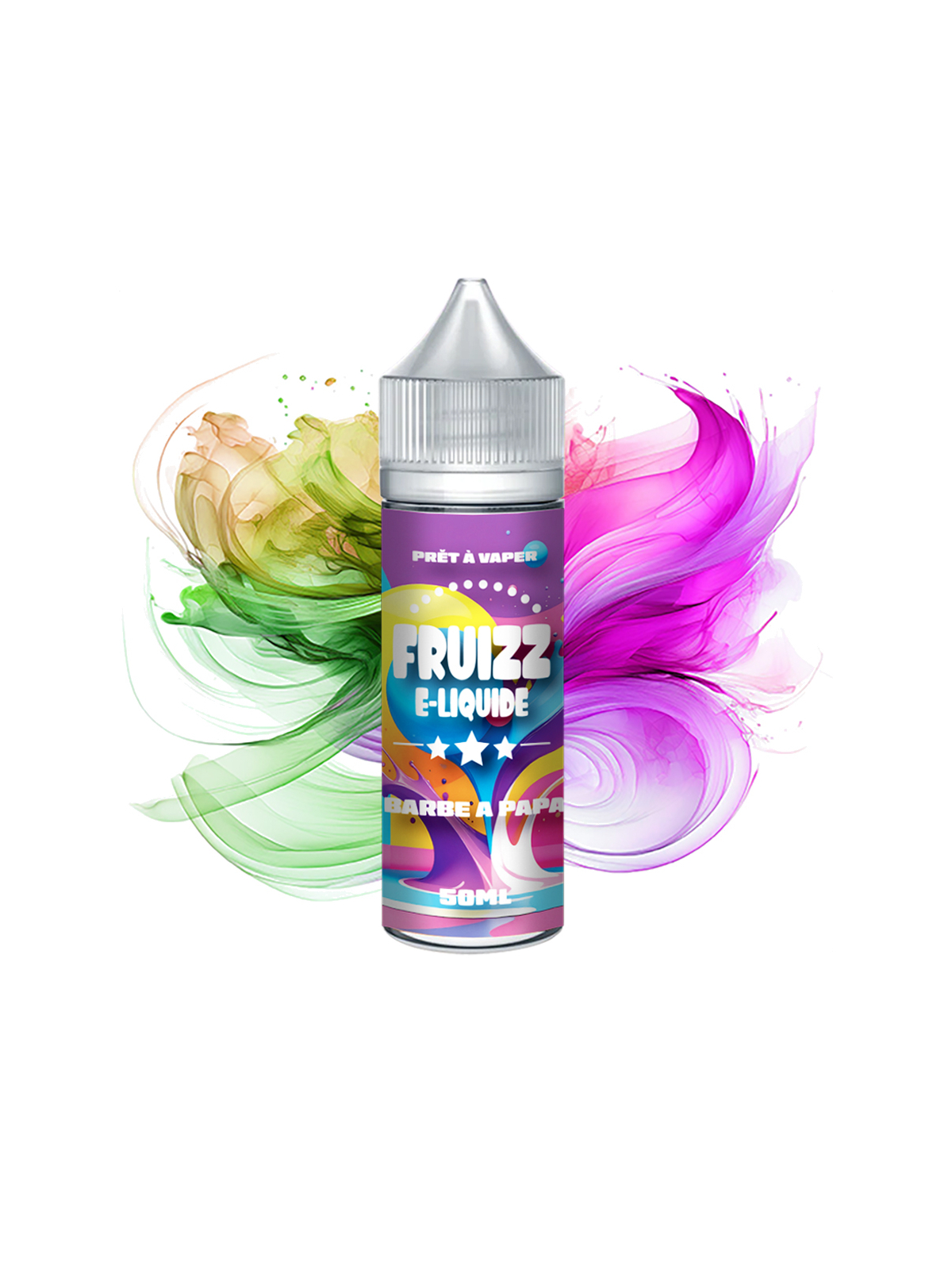E-LIQUIDE  BARBE A PAPA - FRUIZZ 50ML