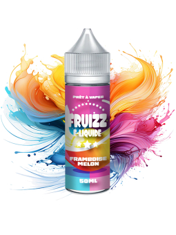 E-LIQUIDE  FRAMBOISE MELON - FRUIZZ 50ML