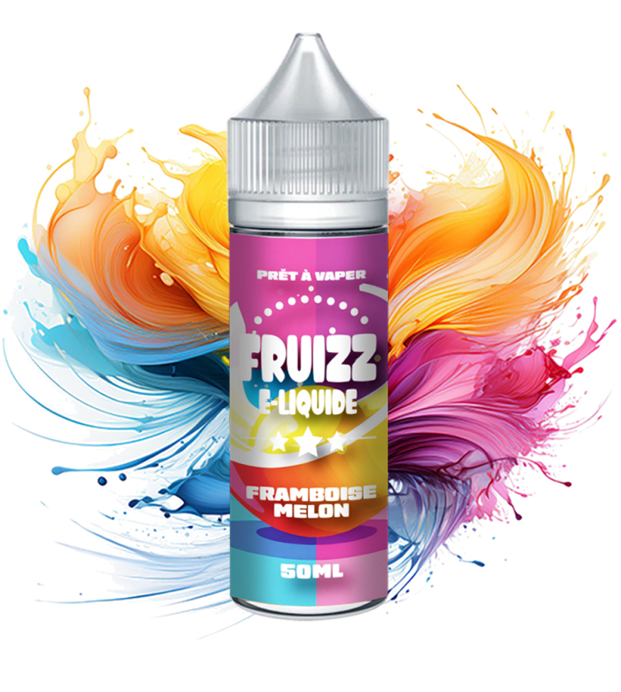 E-LIQUIDE  FRAMBOISE MELON - FRUIZZ 50ML