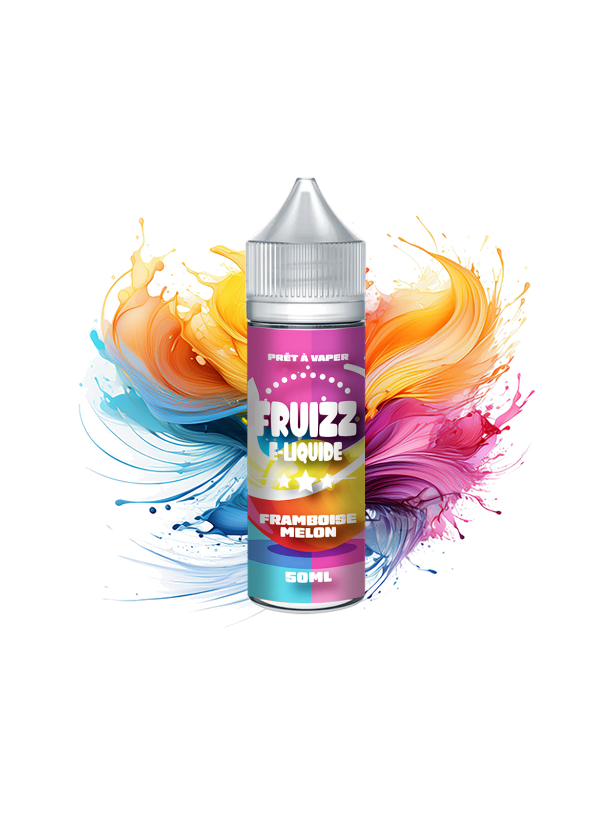 E-LIQUIDE  FRAMBOISE MELON - FRUIZZ 50ML