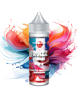 E-LIQUIDE  FRUITS ROUGES BONBON - FRUIZZ 50ML