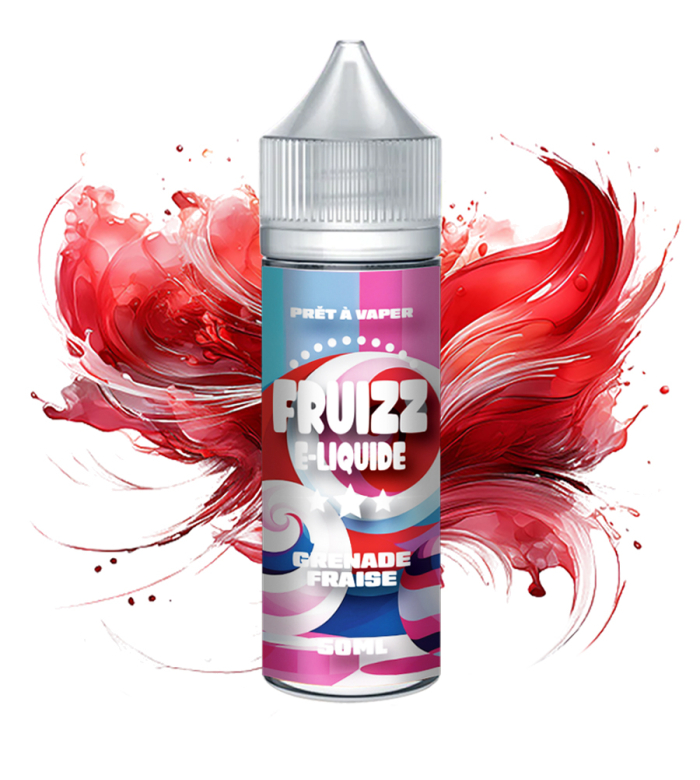E-LIQUIDE  GRENADE FRAISE - FRUIZZ 50ML