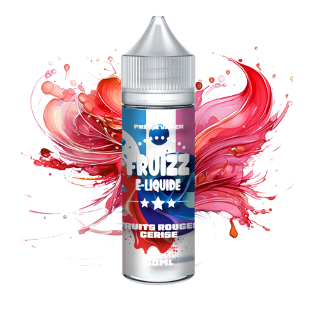 E-LIQUIDE  FRUITS ROUGES CERISE - FRUIZZ 50ML