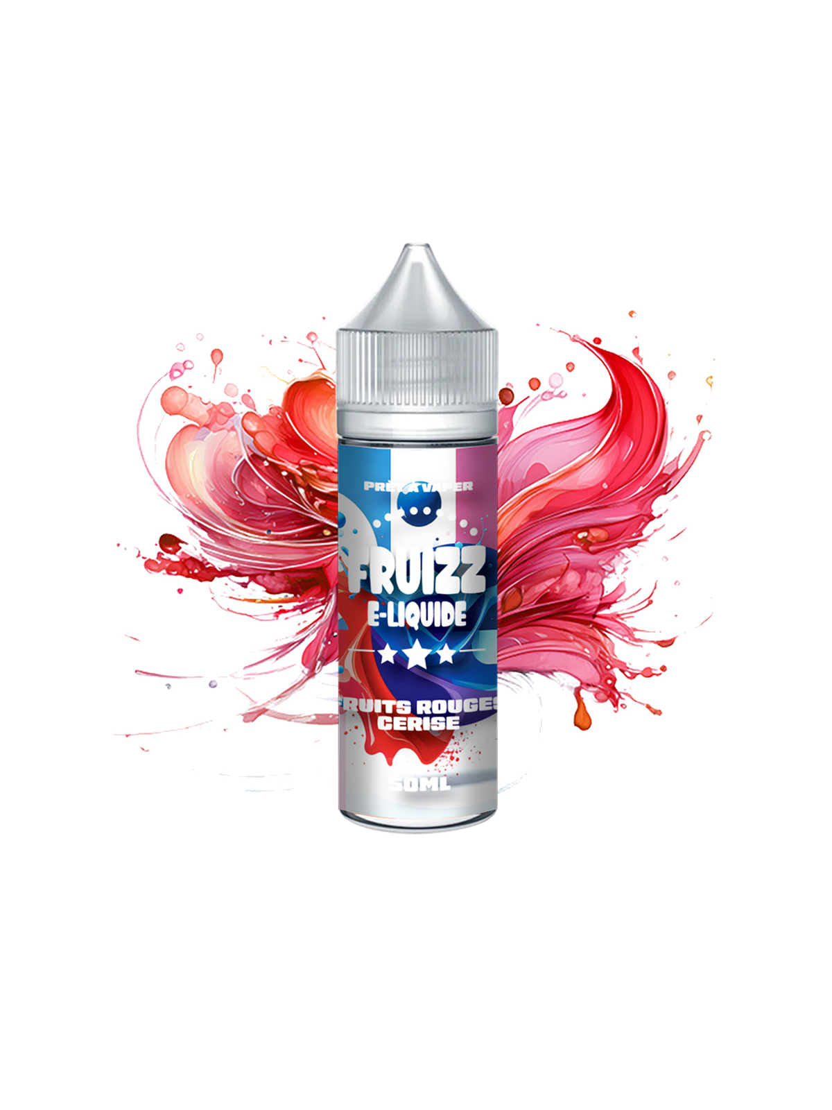 E-LIQUIDE  FRUITS ROUGES CERISE - FRUIZZ 50ML