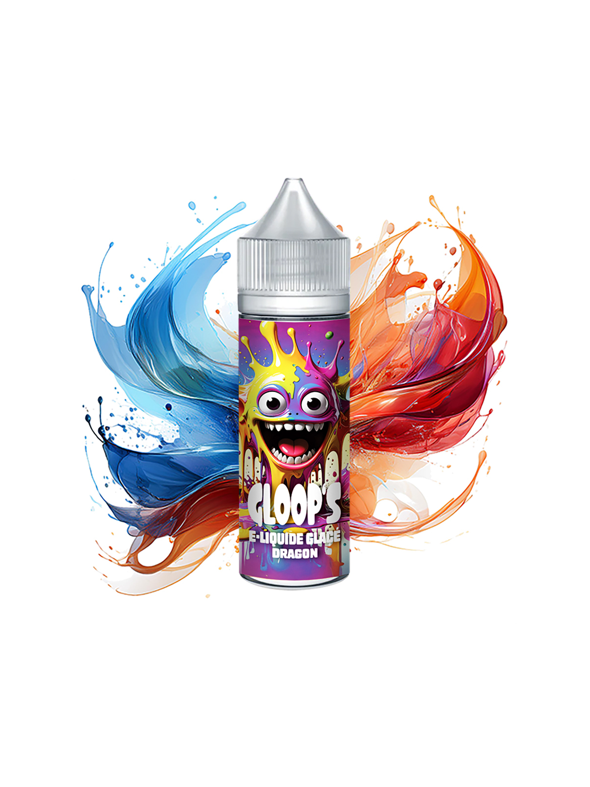 E-liquide Glacé Dragon 50ML GLOOP'S fruit exotique frais pas cher e-cigarette