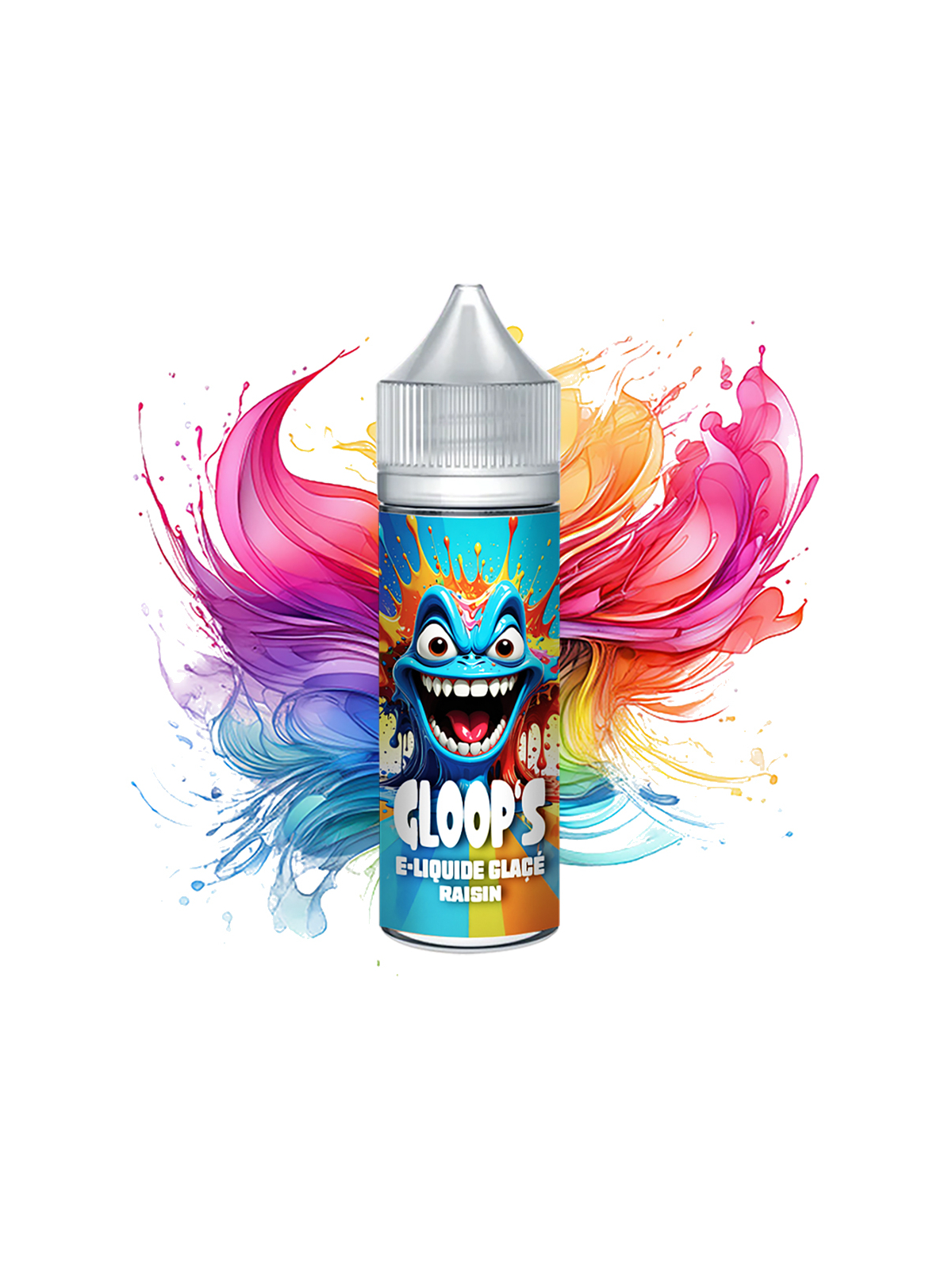 E-liquide Glacé Raisin 50ML GLOOP'S fruit sucré gourmand pas cher vapoteuse