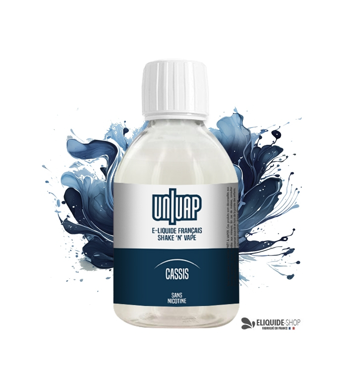 E-LIQUIDE CASSIS  - UNIVAP 500ML
