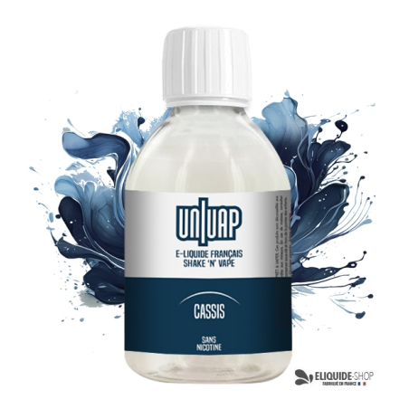 E-LIQUIDE CASSIS  - UNIVAP 500ML