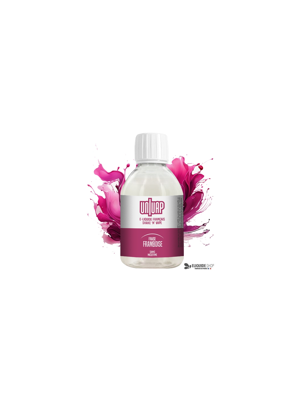 E-LIQUIDE FRAMBOISE  - UNIVAP 500ML