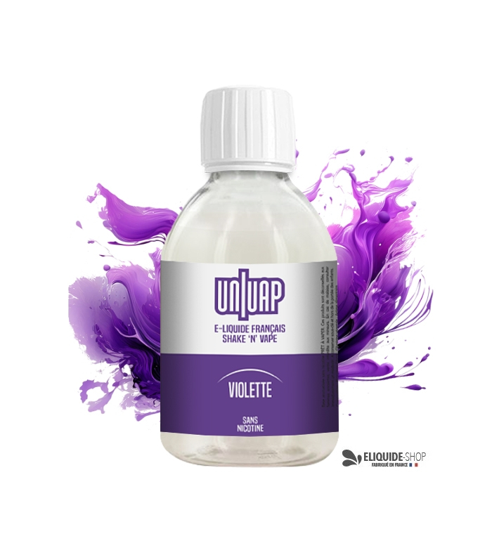E-LIQUIDE VIOLETTE  - UNIVAP 500ML