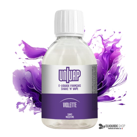 E-LIQUIDE VIOLETTE  - UNIVAP 500ML
