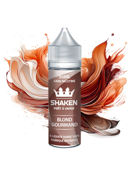 E-liquide 50ML BLOND AMÉRICAIN 50ML – SHAKEN pas cher sur eliquide-shop.fr
