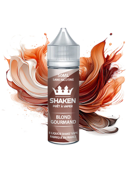 E-liquide 50ML BLOND GOURMAND 50ML – SHAKEN pour cigarette électronique