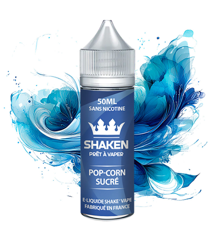 E-liquide 50ML POP CORN 50ML – SHAKEN pour vapoteur