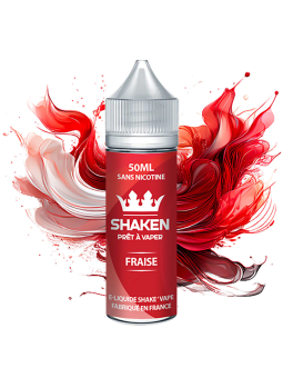 E-liquide 50ML FRAISE 50ML – SHAKEN pas cher