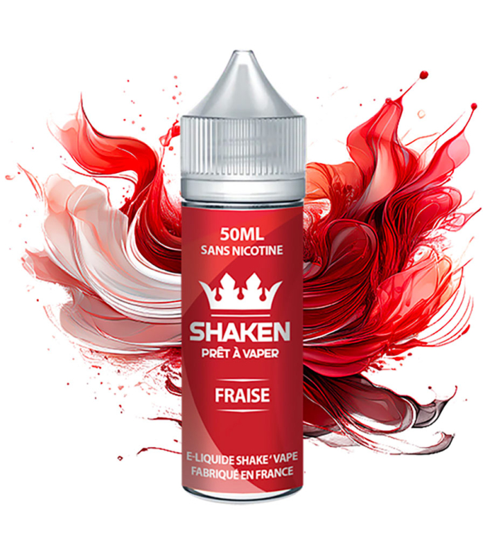E-liquide 50ML FRAISE 50ML – SHAKEN pas cher