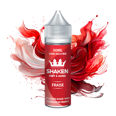 E-liquide 50ML FRAISE 50ML – SHAKEN pas cher