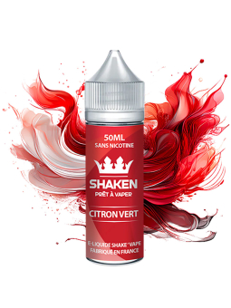 E-liquide 50ML CITRON VERT 50ML – SHAKEN pour cigarette électronique