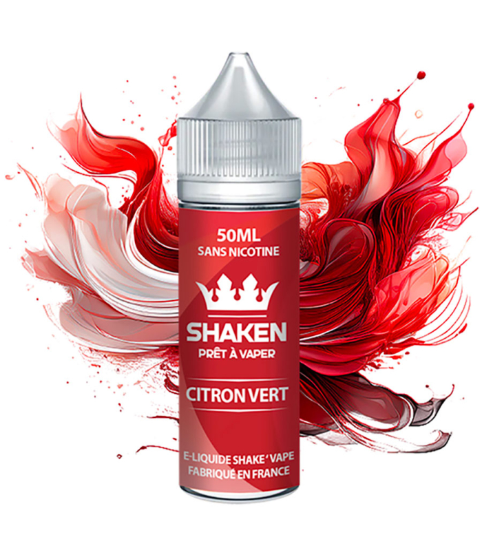 E-liquide 50ML CITRON VERT 50ML – SHAKEN pour cigarette électronique