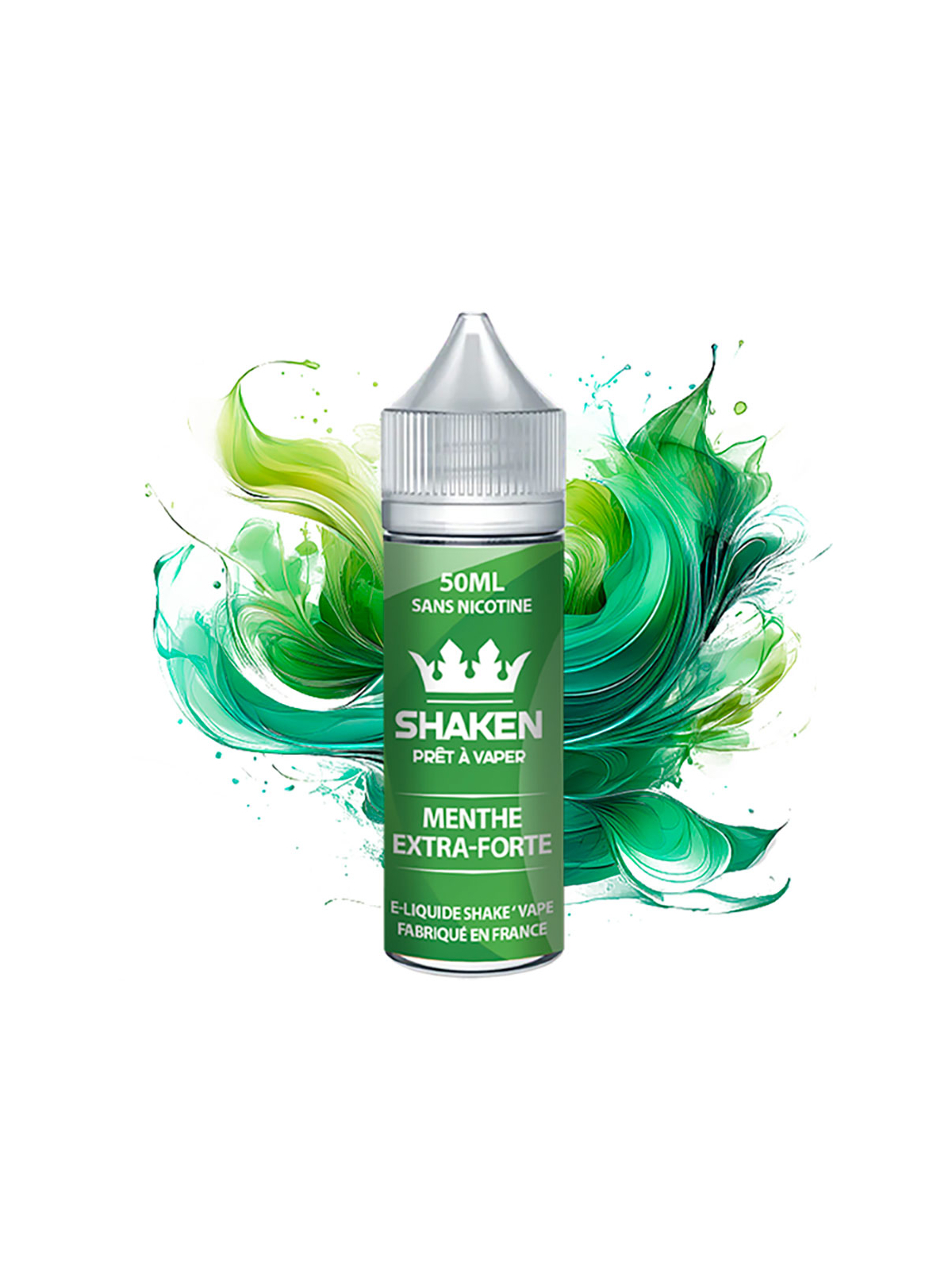 E-liquide 50ML MENTHE EXTRA-FORTE 50ML – SHAKEN pour vapoteuse sur eliquide-shop.fr