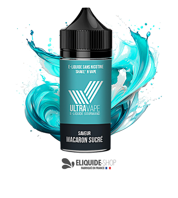 E-LIQUIDE  MACARON SUCRÉ - ULTRAVAPE 100ML