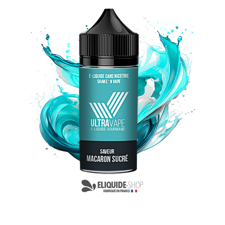 E-LIQUIDE  MACARON SUCRÉ - ULTRAVAPE 100ML