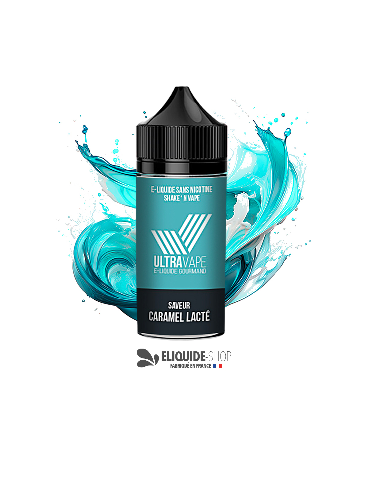 E-LIQUIDE  CARAMEL LACTÉ - ULTRAVAPE 100ML