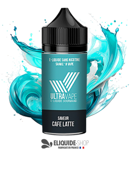 E-LIQUIDE  CAFÉ LATTE - ULTRAVAPE 100ML