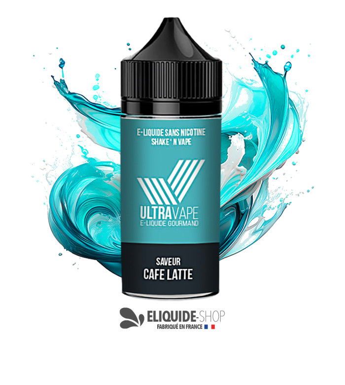 E-LIQUIDE  CAFÉ LATTE - ULTRAVAPE 100ML