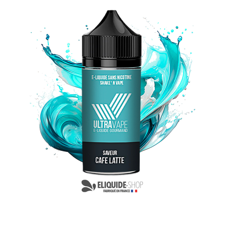 E-LIQUIDE  CAFÉ LATTE - ULTRAVAPE 100ML