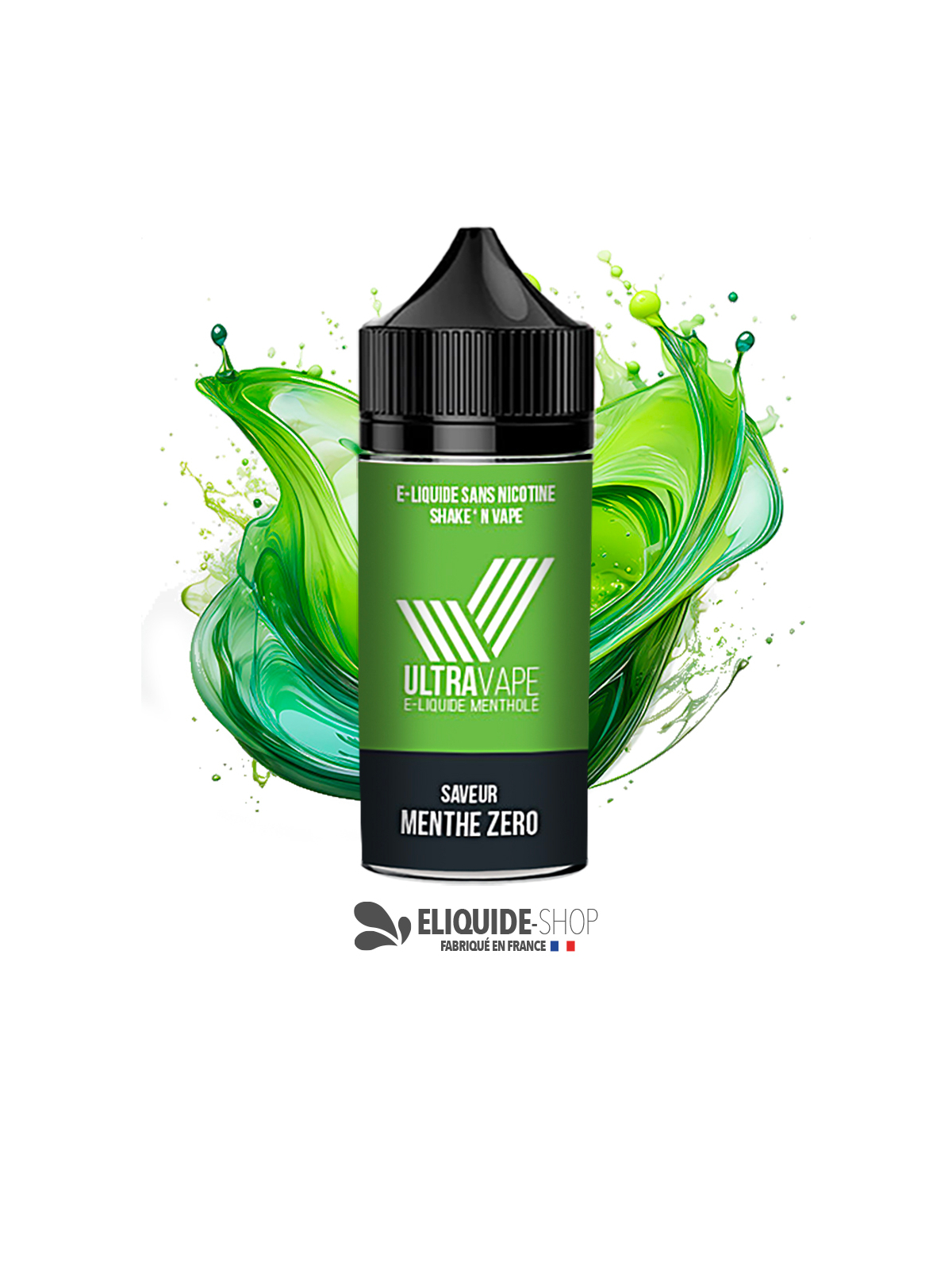 E-LIQUIDE  MENTHE ZERO - ULTRAVAPE 100ML