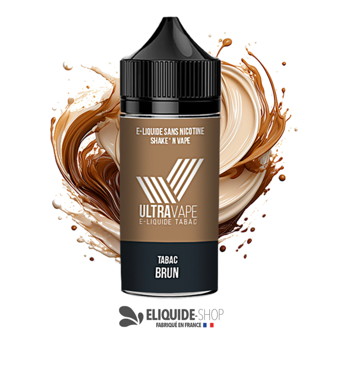 E-LIQUIDE  BRUN - ULTRAVAPE 100ML