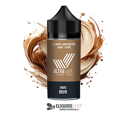 E-LIQUIDE  BRUN - ULTRAVAPE 100ML