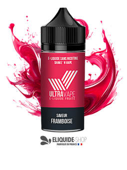 E-LIQUIDE  FRAMBOISE - ULTRAVAPE 100ML