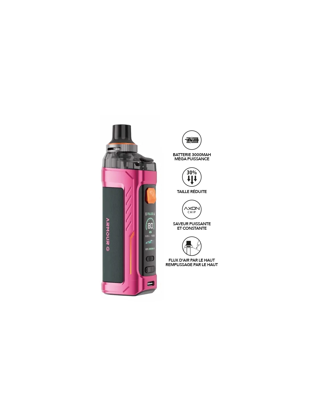 POD ARMOUR G MTL - VAPORESSO JOYETECH (2)