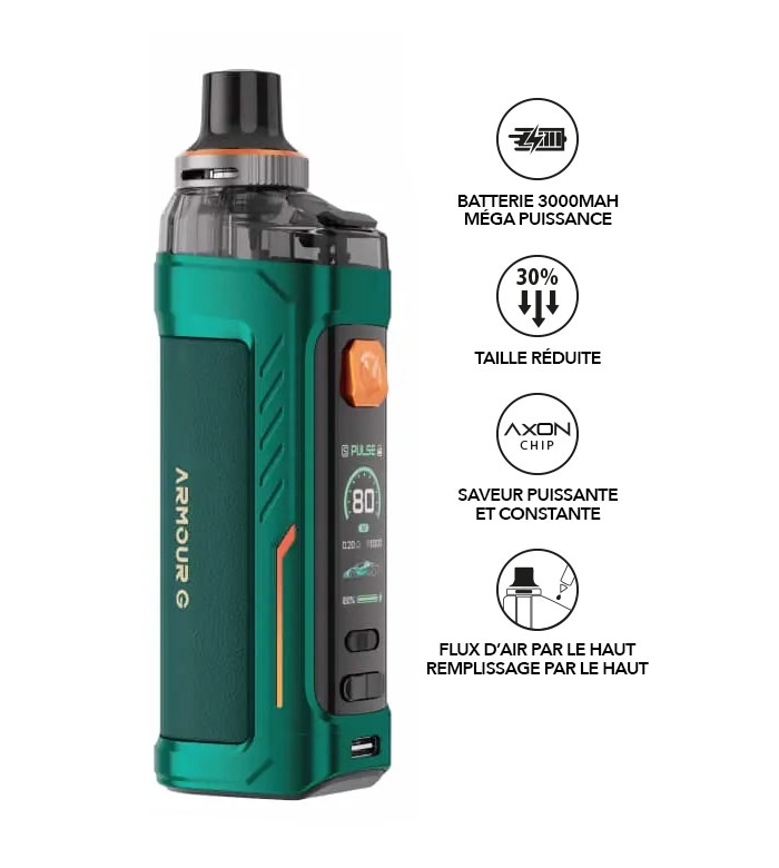 POD ARMOUR G MTL - VAPORESSO JOYETECH (3)