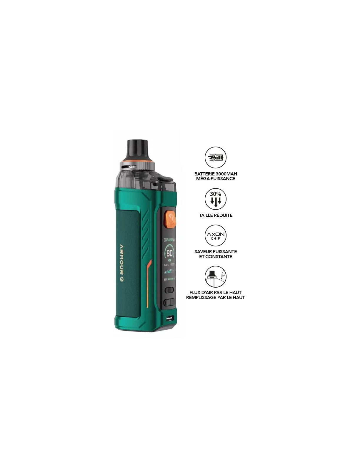 POD ARMOUR G MTL - VAPORESSO JOYETECH (3)