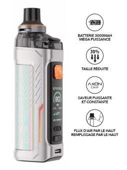 POD ARMOUR G MTL - VAPORESSO SILVER